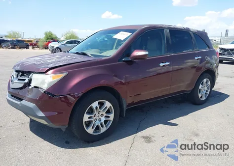 2008 Acura Mdx Technology Package из США, поврежденный, VIN 2HNYD28348H533861